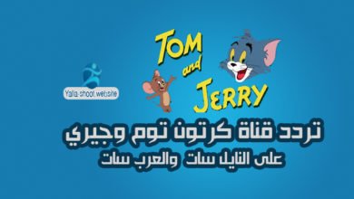 صورة تردد قناة توم وجيري Tom and Jerry علي النايل سات 2022 الجديد