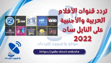 صورة تردد قنوات الأفلام العربية والأجنبية على النايل سات 2022