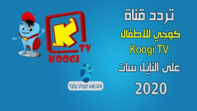 صورة تردد قناة كوجي للاطفال Koogi الجديد على النايل سات 2022